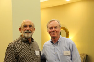 Dr. Jim Barrett and Bob Bellew 