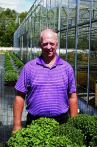 Fred Green at Fred Green Cannabis Consulting, who grew cut flowers for 30 years, has transitioned from the production side of ornamental plants to assisting companies looking to enter the cannabis industry. Photo: Nancy Pitney
