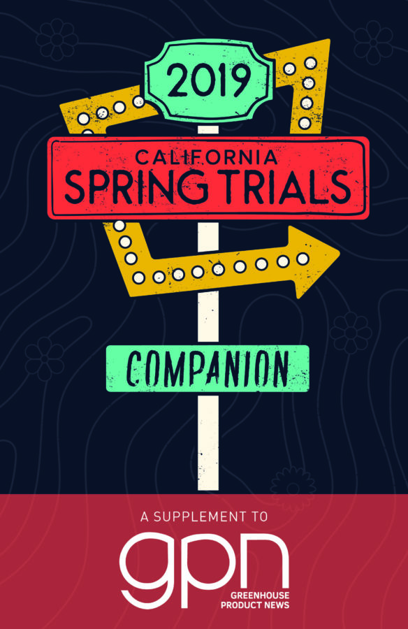 2019 California Spring Trials Companion Greenhouse Product News