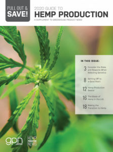 2020 Guide to Hemp Production cover