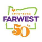 Farwest 50th logo