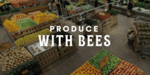 Produce with bees image
