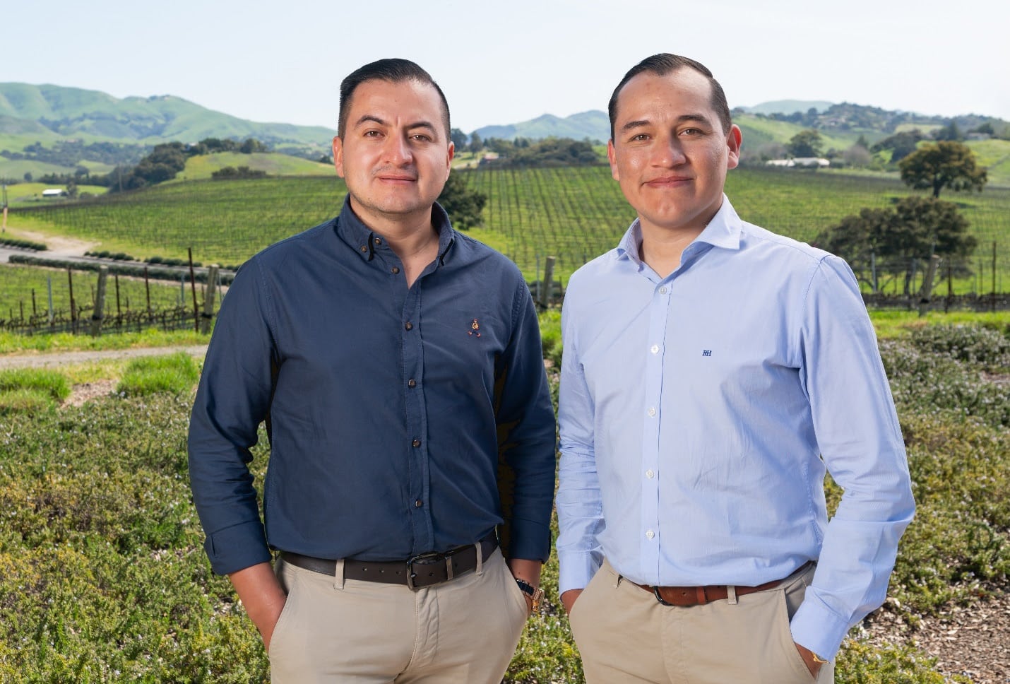 Walter Cadenas (left) and Moises Cadenas (right) were recently named general managers for Dümmen Orange farms in Central America.
