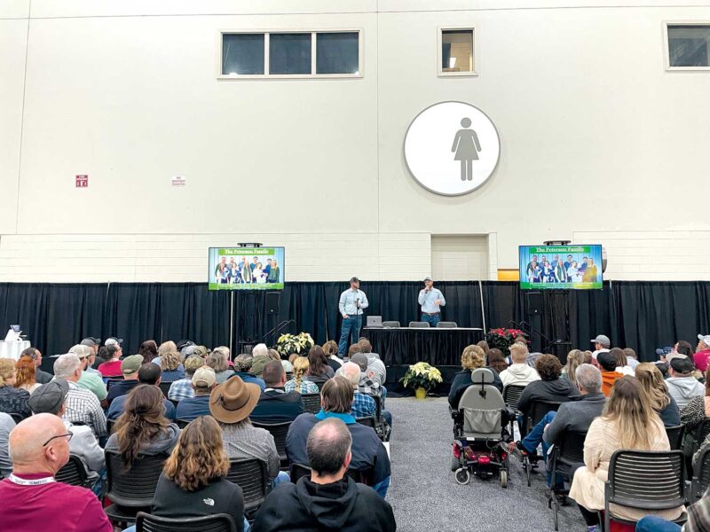 Peterson Farm Bros atGreat Lakes Expo 2023. Photo courtesy of Debbie Eisele.