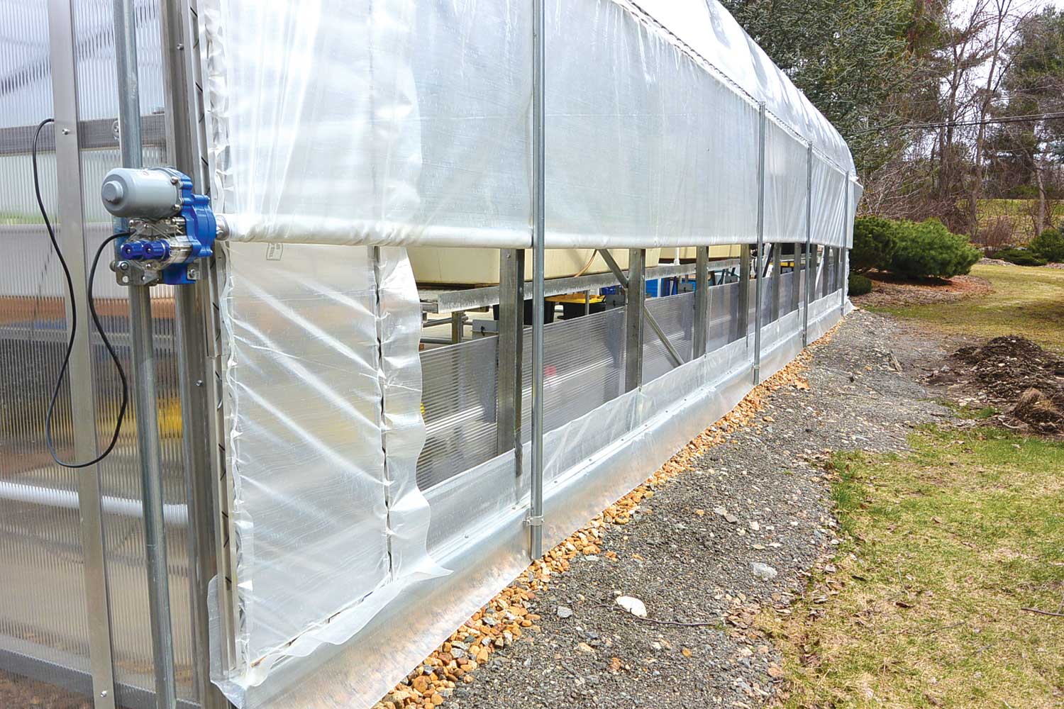 Sidewall winterization for small greenhouses 2_Jan2025GPN_Photo by Peter Konjoian