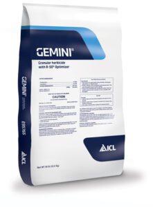 A bag containing the granular product.