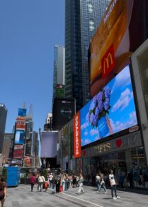 Bailey Consumer Brand Ads Make Their Times Square Debut