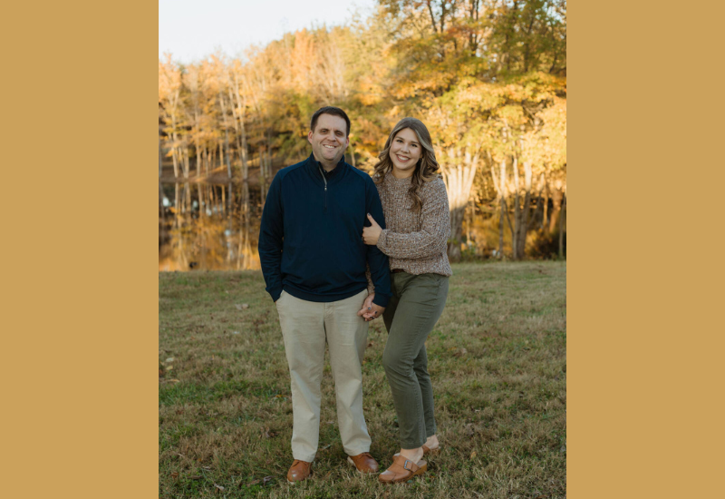 image of GPN's Forty under 40 winner Class of 2025 Carson Cashwell and partner.