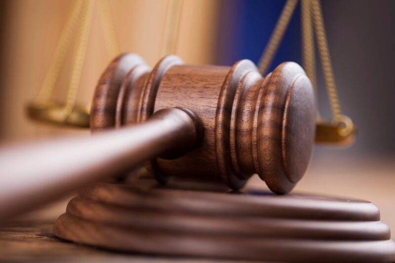 wooden gavel