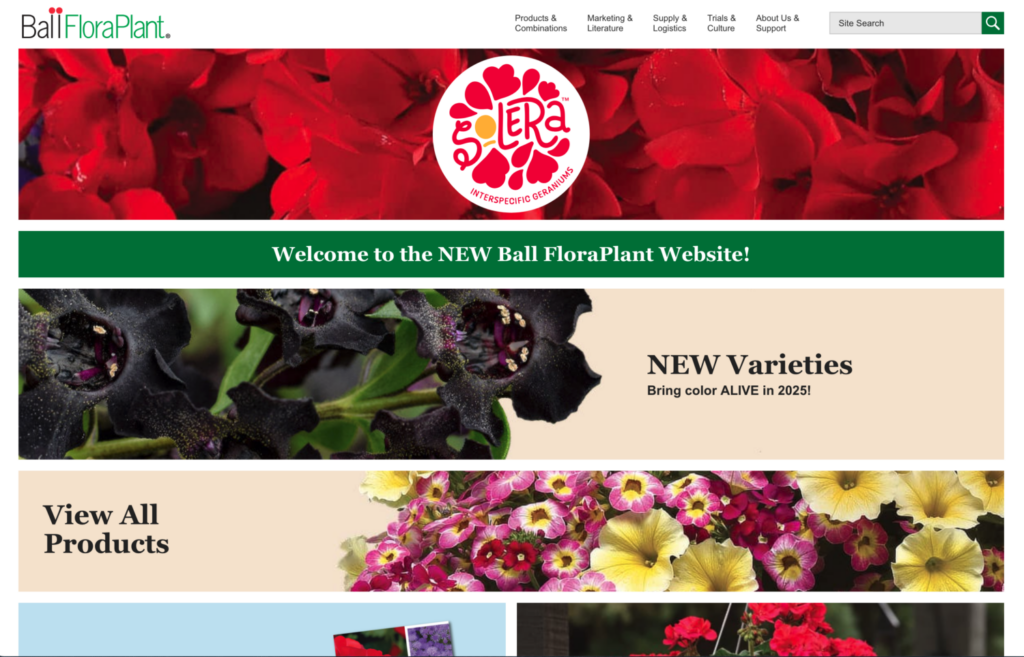 Ball FloraPlant launches enhanced site search functionality