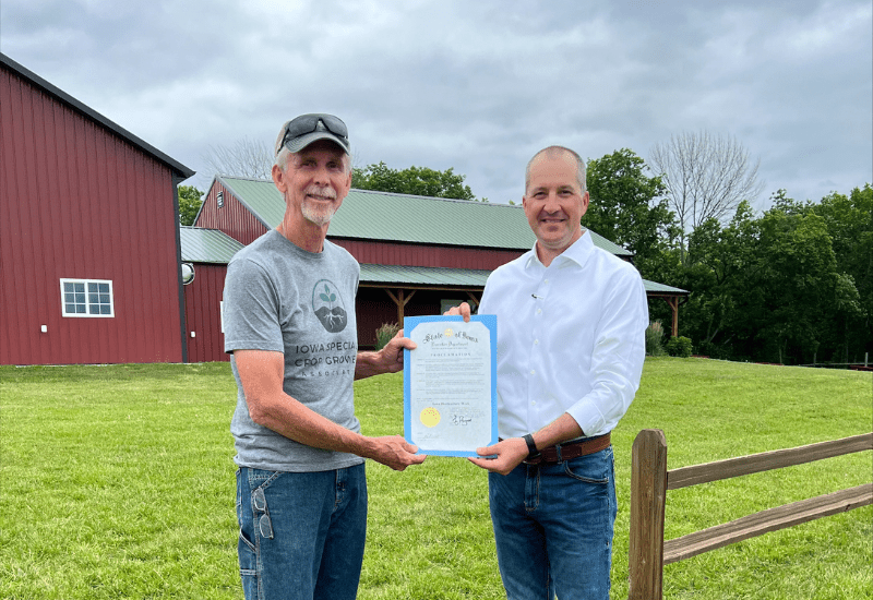 Iowa celebrates first horticulture week