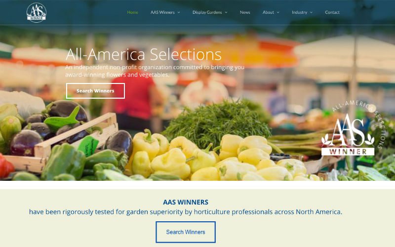 All-America Selections Launches New Website