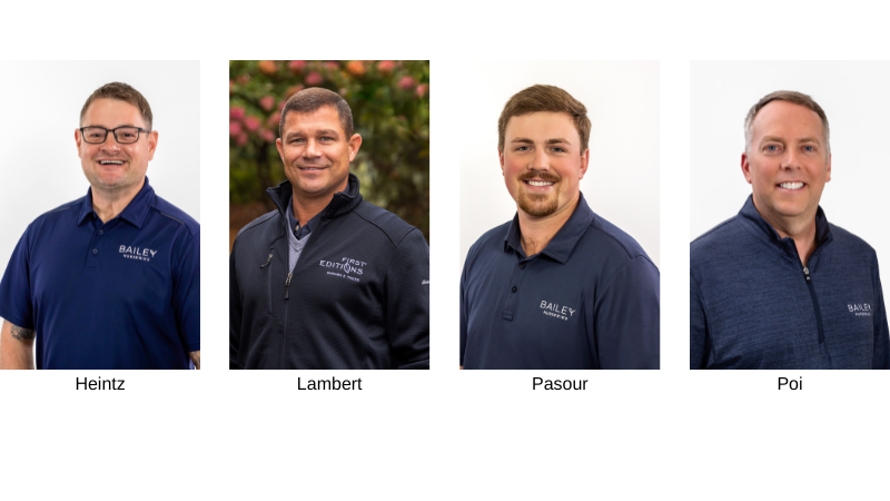 Bailey announces new sales leadership, representatives
