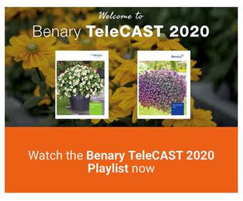 Benary Debuts TeleCAST 2020