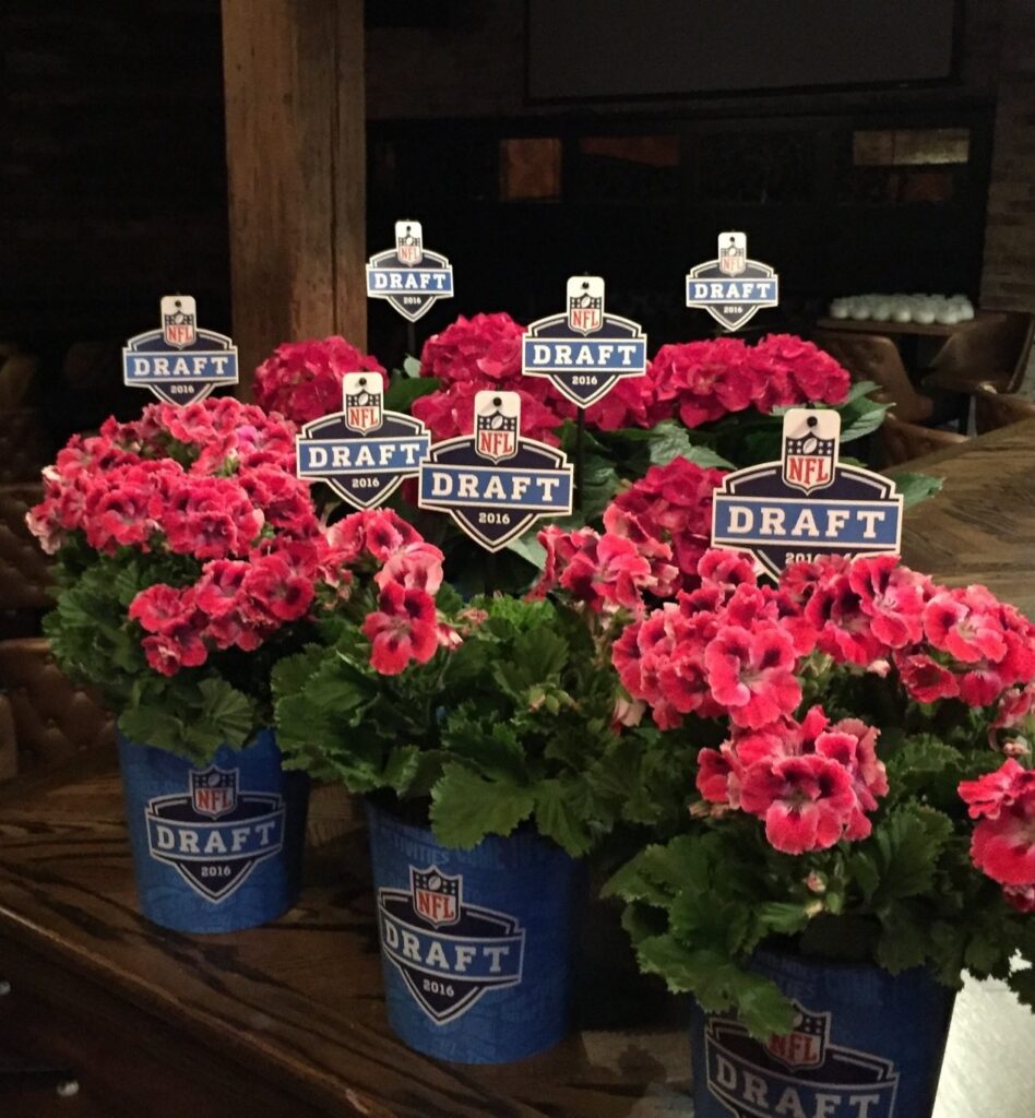 Sporticulture Products Featured at NFL Draft
