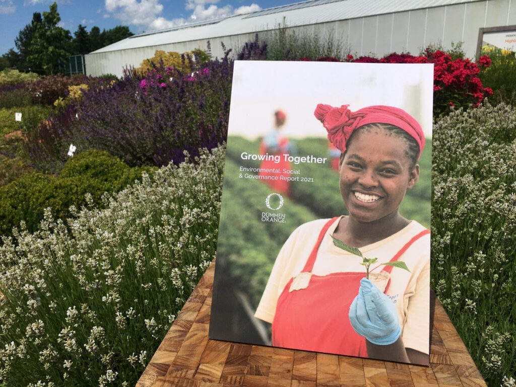 Dümmen Orange Releases First Sustainability Report