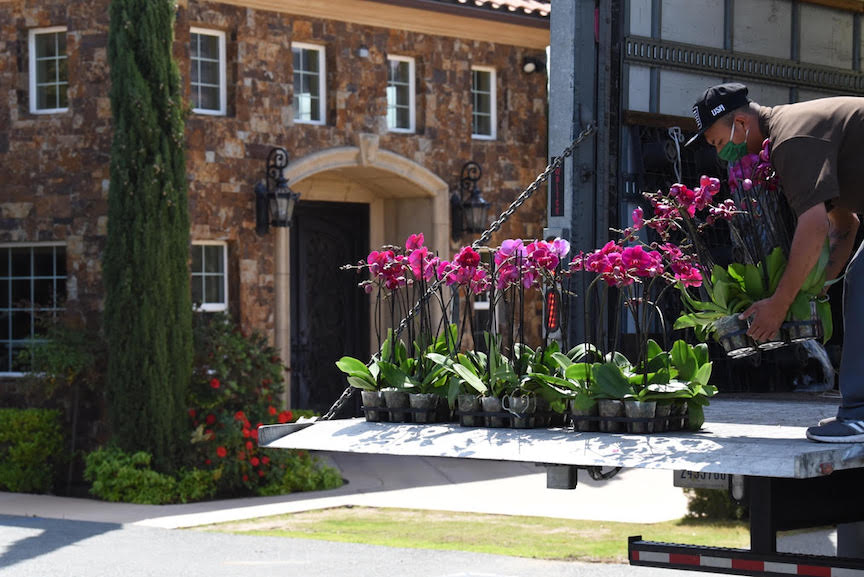 Dümmen Orange, Armstrong Garden Centers Hand Out Orchids to Frontline Health Care Workers