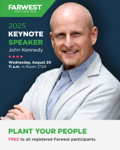 image of john kennedy who is set to keynote 2025 farwest show