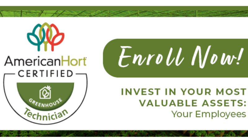 Check out AmericanHort’s newest certification