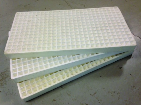 Figure 5. Speedling trays used to grow baby leaf greens