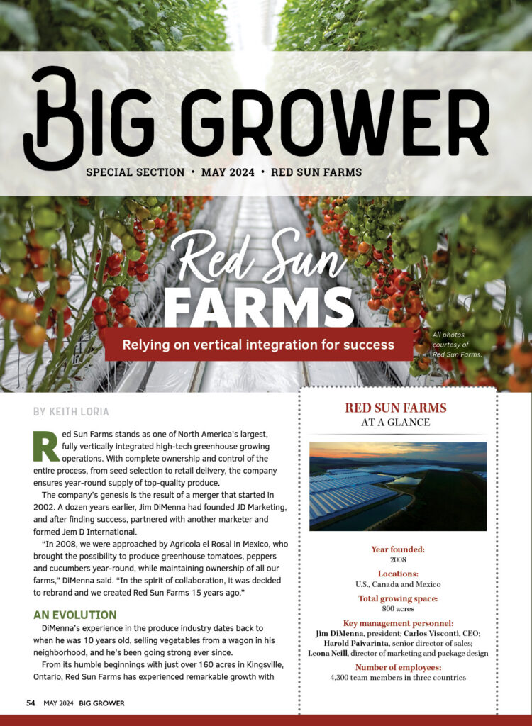 May 2024 — Big Grower