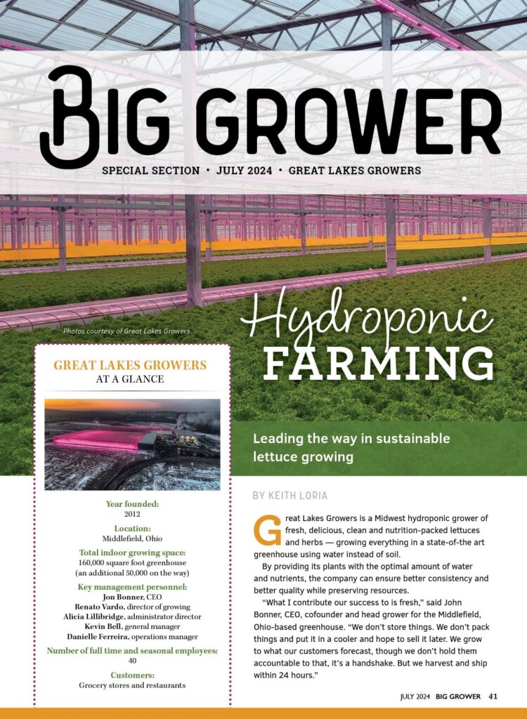 July 2024 — Big Grower