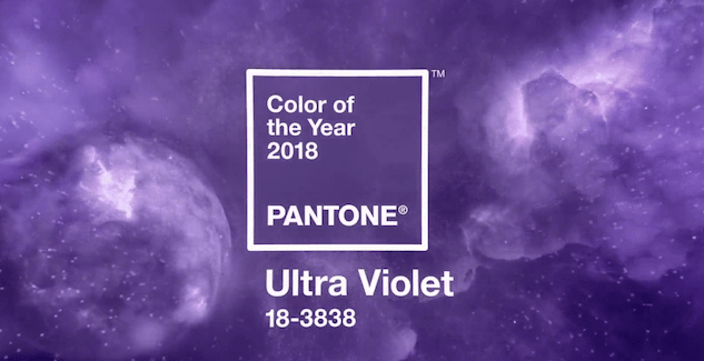 Ultra Violet Named Pantone Color of the Year for 2018
