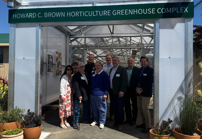 Sakata Seed America donates to Cal Poly greenhouse renovation