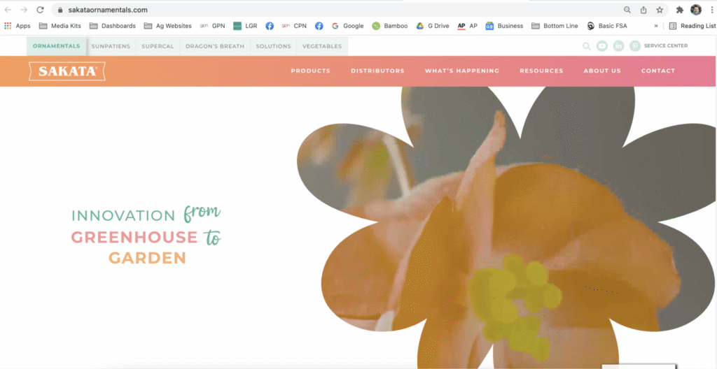 Sakata Seed Debuts New Website