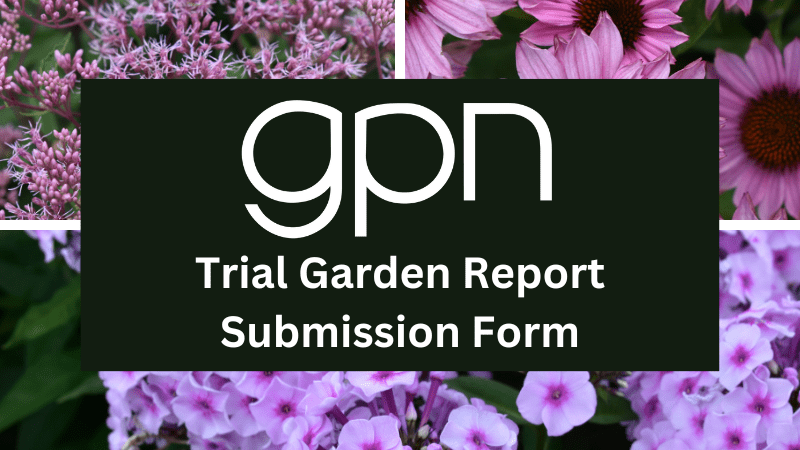 Trial Garden Report