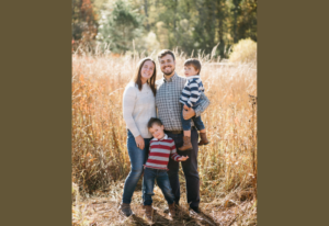 image of GPN's Forty under 40 winner Class of 2025: Josh Henry and family.