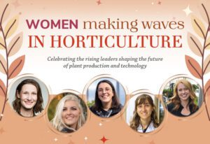 Celebrating women making waves in horticulture