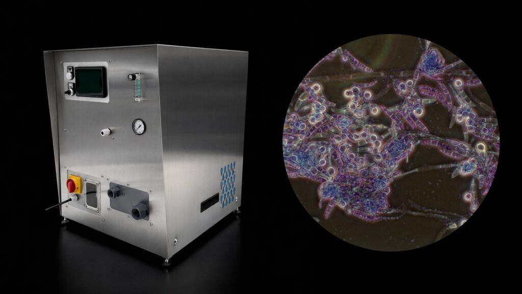 Waboost nanobubble machine helps growers prevent the spread of Pythium (root rot)