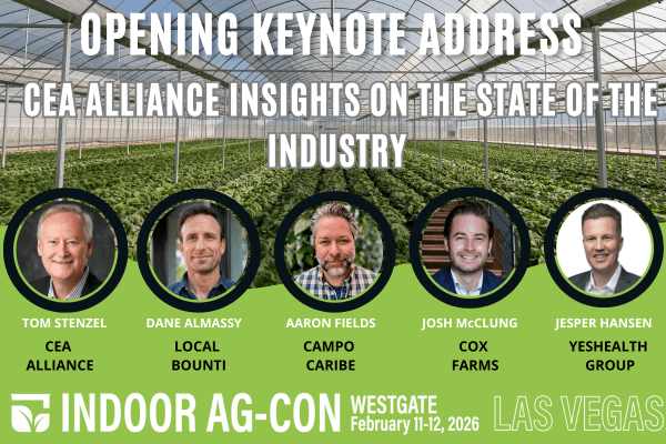 Opening keynote focuses on CEA for Indoor Ag-Con 2026