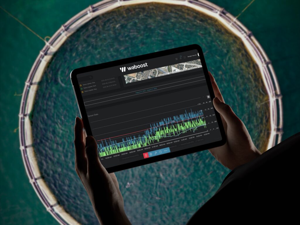 Waboost machines connect to the cloud for extensible analytics and remote control capabilities.