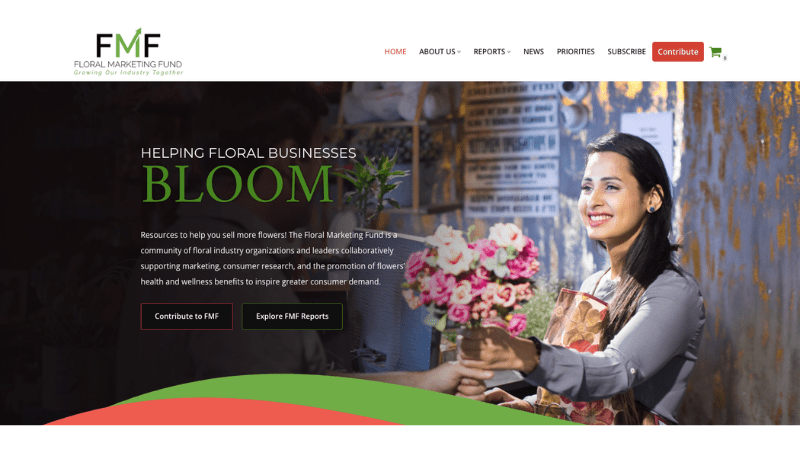 Floral Marketing Fund launches redesigned website