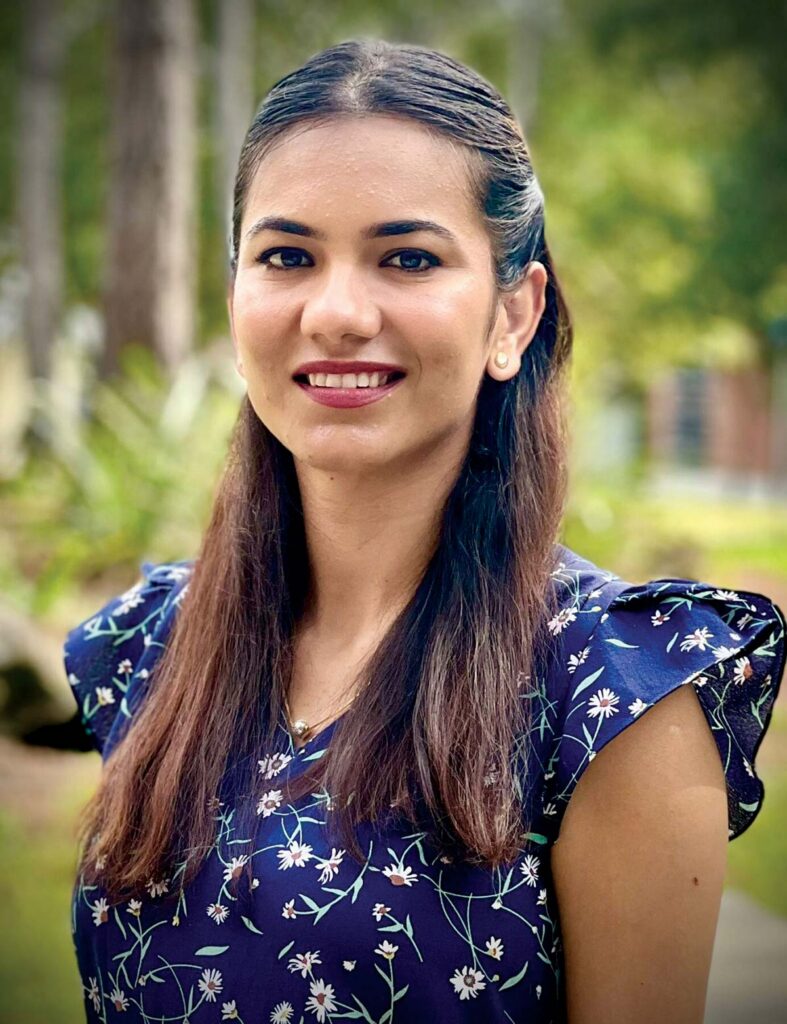 smiling woman